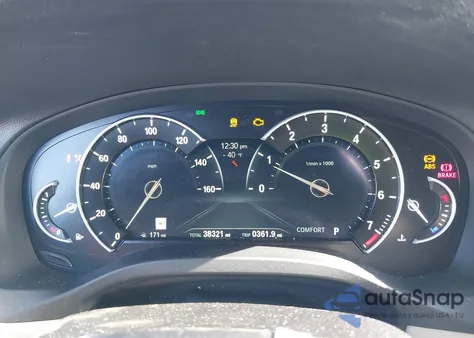 2019 BMW X3 Sdrive30I z USA, uszkodzony, nr VIN 5UXTR7C58KLR52148